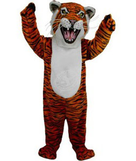 Kostüm Tiger Maskottchen 6 (Werbefigur)