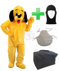 Kostüm Hund 32 + Kissen + Tasche "L" + Hygiene Maske (Promotion)