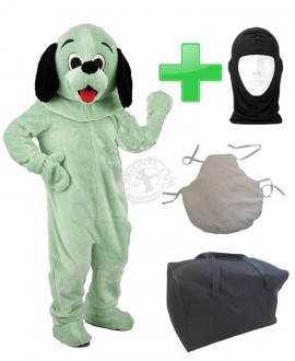 Kostüm Hund 31 + Kissen + Tasche "L" + Hygiene Maske (Promotion)