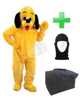 Kostüm Hund 32 + Tasche "L" + Hygiene Maske (Promotion)