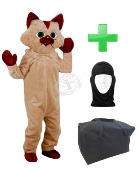 Kostüm Katze 15 + Tasche "L" + Hygiene Maske (Promotion)
