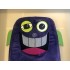 Kostüm Alien / Monster "Violetta" + Tasche "XL" + Hygiene Maske (Hochwertig)