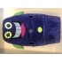 Kostüm Alien / Monster "Violetta" + Kühlweste "Blue M24" + Tasche "Star" + Hygiene Maske (Hochwertig)