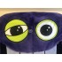 Kostüm Alien / Monster "Violetta" + Kühlweste "Blue M24" + Tasche "Star" + Hygiene Maske (Hochwertig)