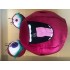 Kostüm Alien / Monster "Rosa Runde" + Tasche "XL" + Hygiene Maske (Hochwertig)
