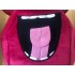 Kostüm Alien / Monster "Rosa Runde" + Kühlweste "Blue M24" + Tasche "XL" + Hygiene Maske (Hochwertig)