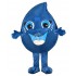 Wassertropfen Maskottchen Kostüm 2 (Flach/Hochwertig)