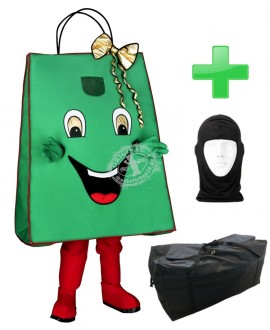 Kostüm Tasche / Beutel + Tasche "XL" + Hygiene Maske (Hochwertig)