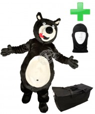 Kostüm Bär 26 + Tasche "Star" + Hygiene Maske (Hochwertig)