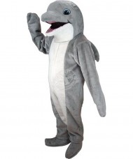 Maskottchen Delfin Kostüm 3 (Werbefigur)