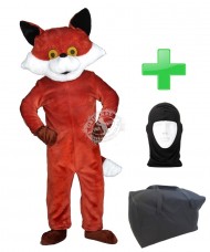 Kostüm Fuchs 6 + Tasche "L" + Hygiene Maske (Promotion)
