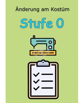 Änderung am Kostüm "Stufe 0"