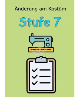 Änderung am Kostüm "Stufe 7"