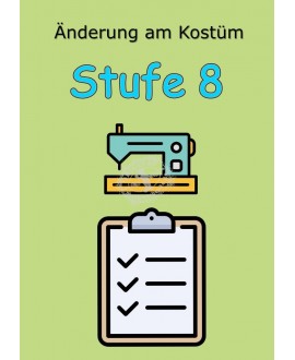 Änderung am Kostüm "Stufe 8"