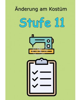 Änderung am Kostüm "Stufe 11"