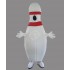 Kostüm Bowling Pin mit Sichtbaren Gesicht (Hochwertig)
