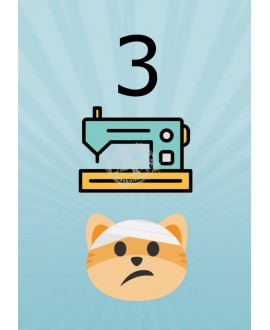 Reparatur am Kostüm Option "3"
