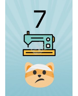 Reparatur am Kostüm Option "7"