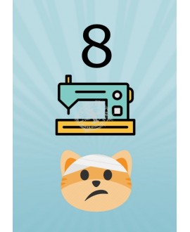 Reparatur am Kostüm Option "8"