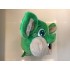 Kostüm Drache 17 + Tasche "Star" + Hygiene Maske (Hochwertig)