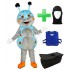 Kostüm Raupe + Kühlweste "Blue M24" + Tasche "Star" + Hygiene Maske (Hochwertig)
