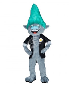 Kostüm Troll Maskottchen (Hochwertig)