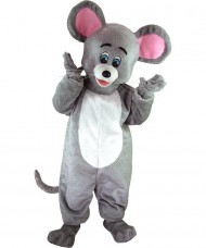 Maskottchen Maus Kostüm 3 (Werbefigur)