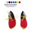 Extra Zubehör Schuhe Modell "Sport" (Schwarz/Rot/Gelb oder Farbe nach Wahl)
