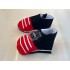 Extra Teile Sportschuhe (Stulpen) Modell "Hochwertig" (Schwarz/Rot/Gelb oder Farbe nach Wahl)