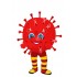 Kostüm Corona Virus Maskottchen 2 (Hochwertig)