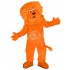 Orange Nederland Löwen Kostüm Maskottchen 18 (Hochwertig)