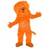 Orange Nederland Löwen Kostüm Maskottchen 18 (Hochwertig)