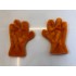 Orange Nederland Löwen Kostüm Maskottchen 10 (Hochwertig)