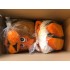 Orange Leeuw Kostuum Mascotte 10 (Hochwertig)