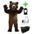 Kostüm Grizzlybär / Bär 5 + Haube + Kissen + Tasche (Werbefigur)