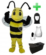 Kostüm Biene + Haube + Kissen + Tasche (Professionell)