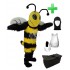 Kostüm Biene 1 + Haube + Kissen + Tasche (Werbefigur)