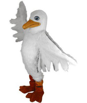Maskottchen Möwe Kostüm 1 (Werbefigur)