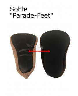 Extra Sohlen Aufpreis für Schuhe "Parade" (Parade-Feet)