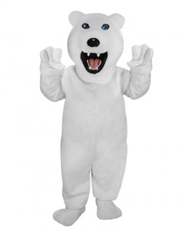 Maskottchen Eisbär Kostüm 8 (Werbefigur)