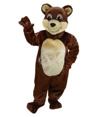 Maskottchen Bär Kostüm 9 (Werbefigur)