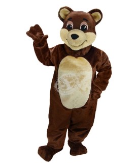 Maskottchen Bär Kostüm 9 (Werbefigur)
