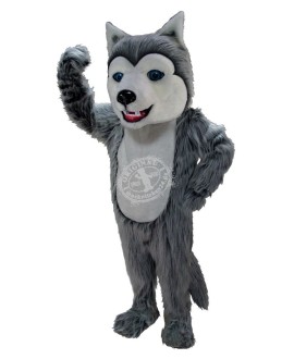 Kostüm Hund Husky Maskottchen 4 (Professionell)