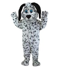Maskottchen Dalmatiner Hund Kostüm 3 (Werbefigur)