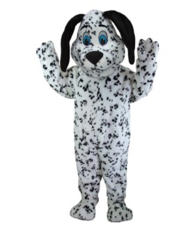 Maskottchen Dalmatiner Hund Kostüm 3 (Werbefigur)