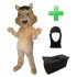 Kostüm Wildschwein 5 + Tasche "Star" + Hygiene Maske (Hochwertig)