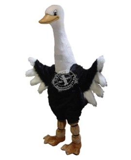 Maskottchen Strauß Vogel Kostüm (Werbefigur)