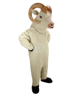 Maskottchen Dickhorn Schaf Kostüm 2 (Werbefigur)