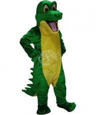 Maskottchen Aligator Kostüm 1 (Werbefigur)