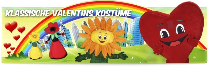 Klassische Valentins Kost&uuml;me